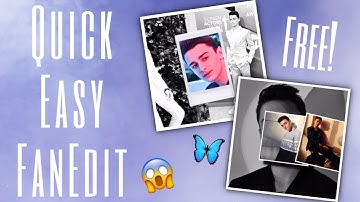 How to make a QUICK AND EASY FANEDIT on Funimate WITHOUT PRO! 😱(Part 6 Watch Me Edit)