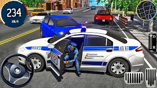 Police Car Chase Simulator 3D Game - Real Cop Cars Driving Simulator 2025 - Android GamePlay