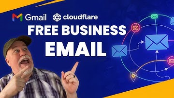 FREE Business Email: Cloudflare + Gmail Setup (No Fees!)