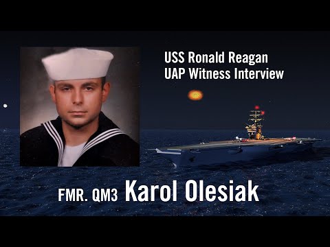 USS Ronald Reagan Encounters - Witness Karol Olesiak