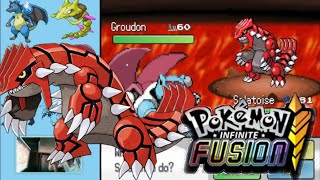 Pokemon Infinite fusion 5.1.1.1  How to go to Groudon