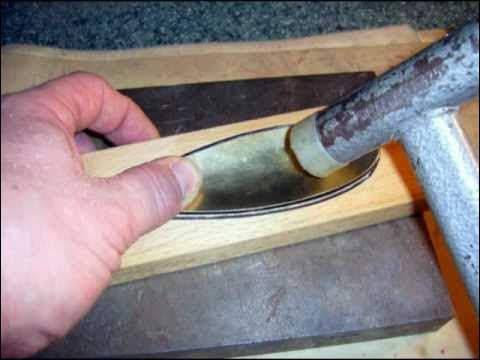 Making Casting Spoon Blanks From Metal Sheet 