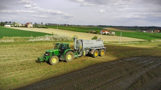 🔥 Wywóz Gnojowicy W GR Bolewscy John Deere 6830 premium & Joskin Volumetra 16.500l🔥