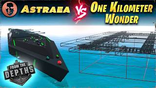 Astraea vs. One Kilometer Wonder - From the Depths Grand Battleship Tournament