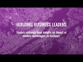 Building business leaders