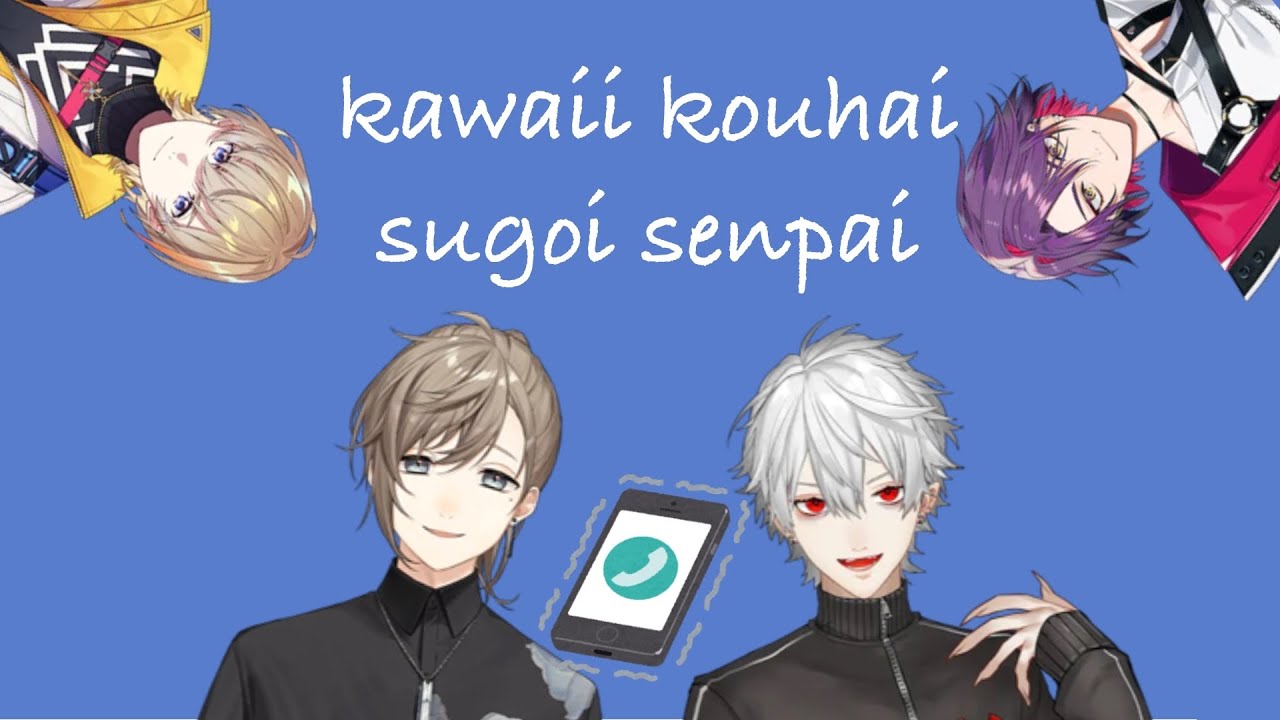 Kawaii Kouhai Sugoi Senpai ChroNoiR with Fura Kanato and Watarai Hibari [THAISUB] YouTube