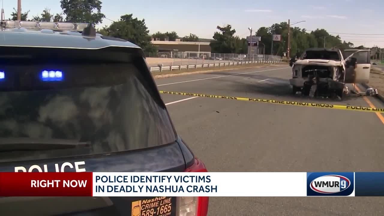 Police identify victims in deadly Nashua crash YouTube
