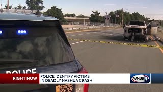 Police identify victims in deadly Nashua crash