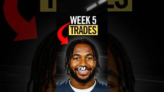 Week 5 Trade For/Away in Fantasy Football