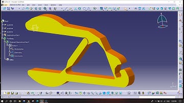Compliant Mechanism | Sketch Tracer Catia v5 | Vice Gripper | #CATIA V5 | Magic of Design Softwares