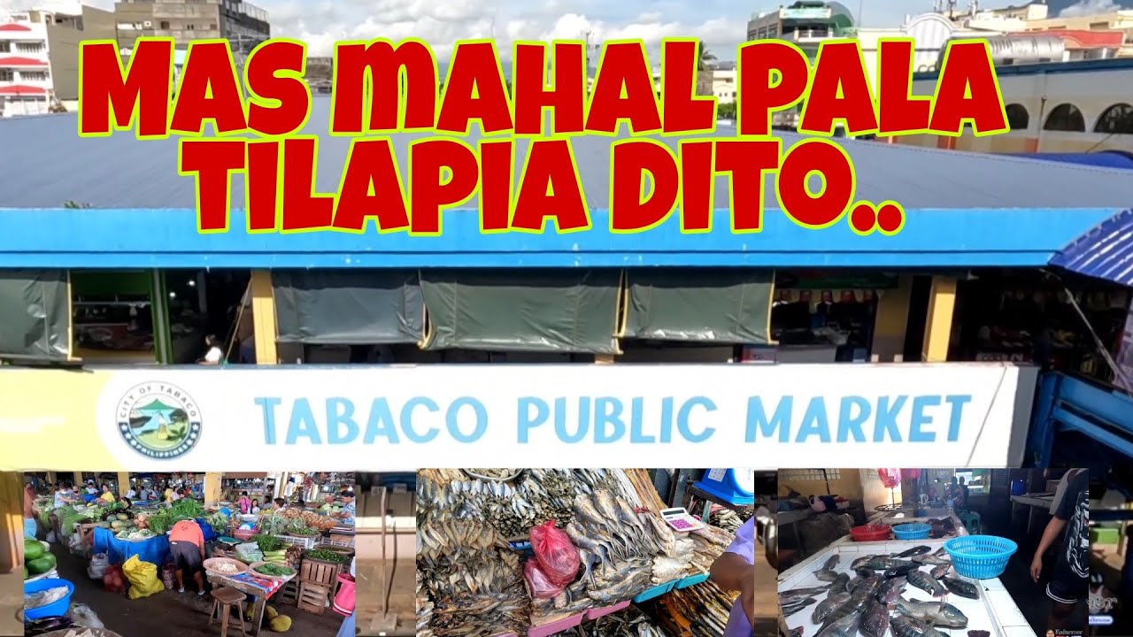 Tabaco City Public Market Adventure | Ang daming mabibili dito..