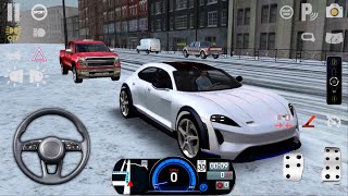 Coupe Car Porsche Moscow Snowy Roads - Driving School Sim - 2020 #1 - Android iOS Gameplay screenshot 4