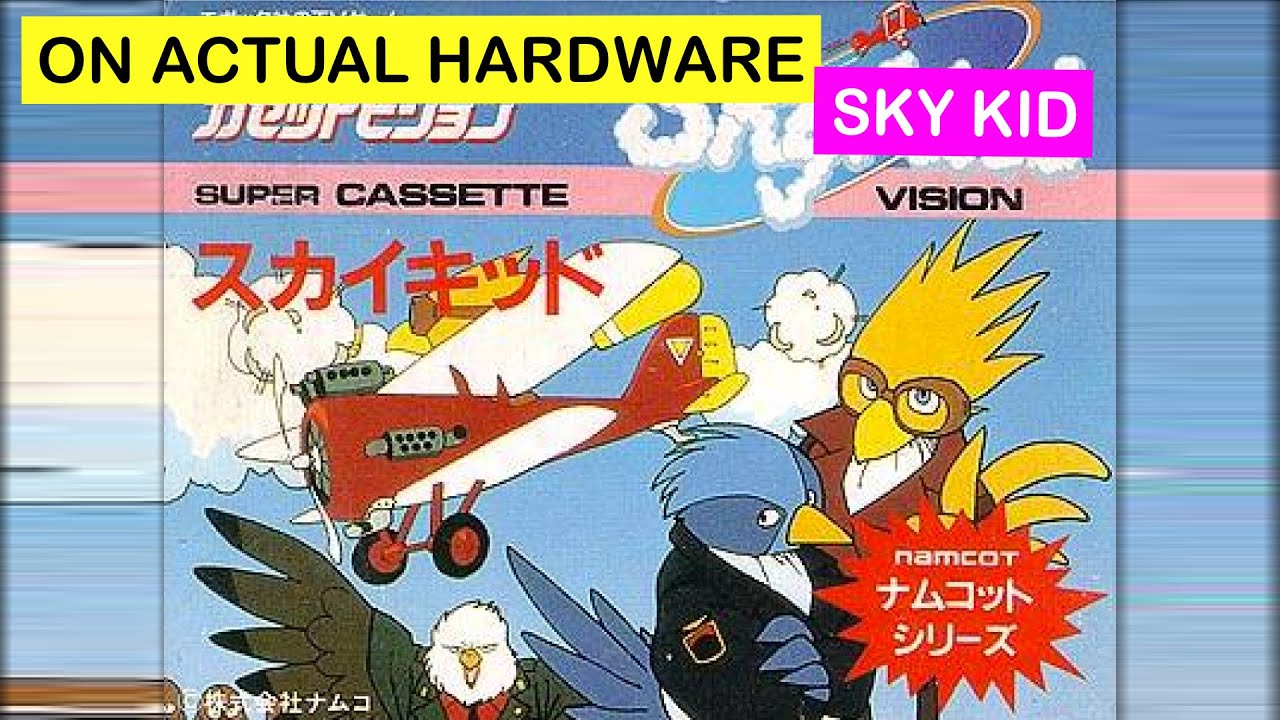On Actual Hardware: Sky Kid on the Super Cassette Vision - YouTube