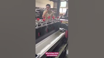 Three side seal double stand up zipper bag making machine