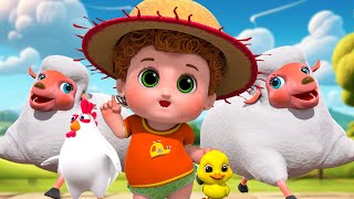 NEW Old MacDonald Had A Farm Song | Cartoon for kids | + 4K Nursery Rhymes for kids - Blue Fish 2023