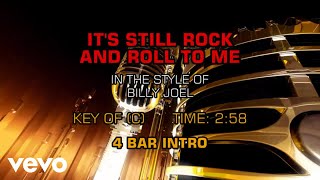 Billy Joel - It's Still Rock And Roll To Me (Karaoke)