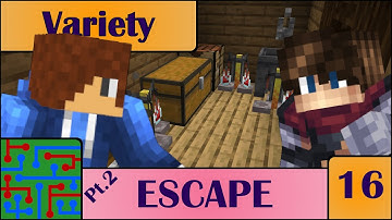 Failed Potions! | Escape Branch [Pt.2] | Minecraft: Variety | Episode 16