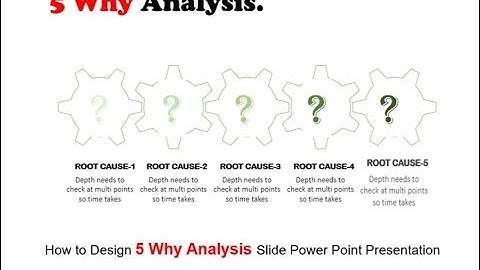 5 Why Analysis Effective Animation Power Point Slide| Power Point Slides, power point slides