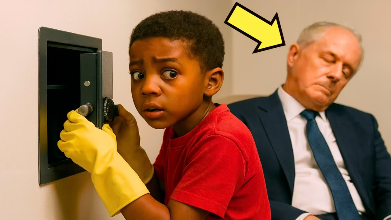 LE PDG FAIT SEMBLANT DE DORMIR POUR TESTER LE FILS DE LA FEMME DE MÉNAGE, MAIS IL RESTE FIGÉ…