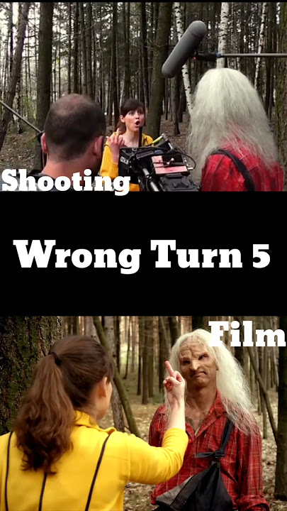 Making of Wrong Turn 5 । #behindthescenes #shorts #movie