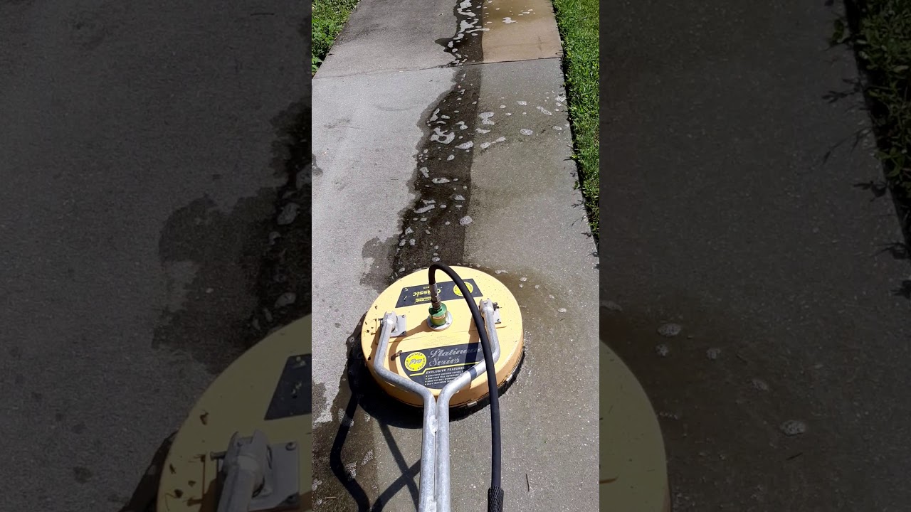 Pressure washing YouTube