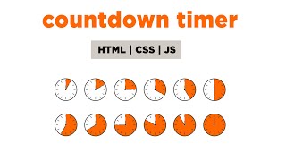 How to make a countdown web App in HTML CSS and simple JavaScript