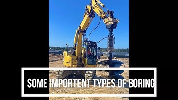 Types of boring methods videos.