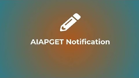 AIAPGET 2022 |LATEST NOTIFICATION| EXAM PATTERN | ELIGIBILITY CRITERIA| RESERVATION ||