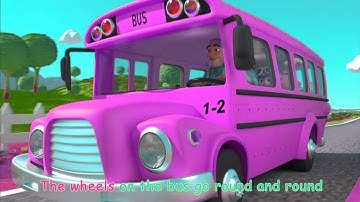 [1 MINUTE LOOP] Wheels on the Bus Sound Variations | cocomelon bus