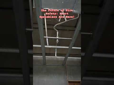 The Future of Fire Safety: Smart Sprinklers Are Here! #firesafety #firesprinklersystems #live