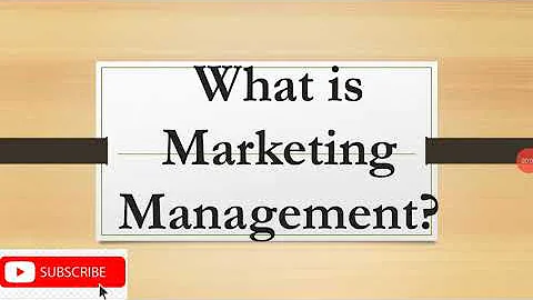 What is Marketing Management, Simple and Easy Definition. Urdu Hindi