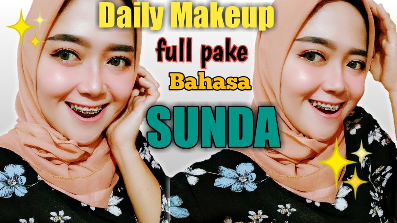 FULL MAKEUP PAKE BAHASA SUNDA ! | Iyue Rabbani 