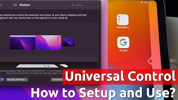 UNIVERSAL CONTROL on Mac and iPad 🔥 EXPLAINED