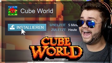 Quad4Nation startet Cube World Beta (Title Screen)