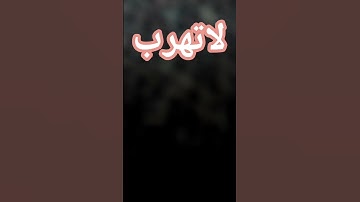 لا تهرب #سوره المؤمنون #لايك #المصحف #اكسبلور #القارئ #القزابري