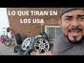 LO QUE TIRAN EN LOS USA 🔥🔥 ME REGALAN RINES CON LLANTAS NUEVAS 😱