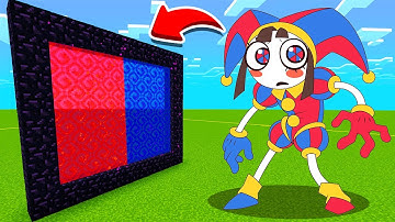 How To Make A Portal To The POMNI AMAZING DIGITAL CIRCUS EPISODE 2 Dimension In Minecraft