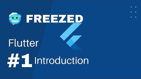 Flutter Freezed Tutorial - Setup & Basics