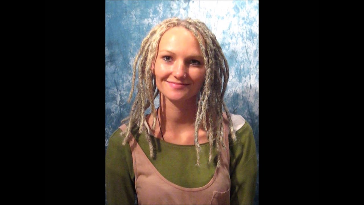 Schulterlange Dreadlocks Fur Sehr Feines Blondes Haar Shoulderlength Locks For Fine Blonde Hair