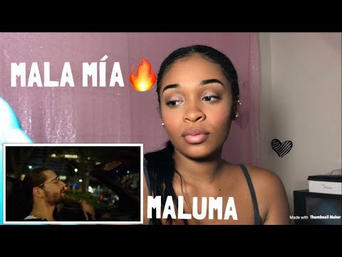 Maluma - Mala Mía (Official Video) | REACTION