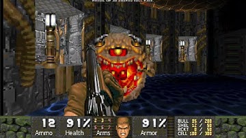 Doom II: Eviternity (100%) Walkthrough - Map06: Reconnect [Ultra- Violence, Pistol- Start].