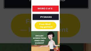 5 English Words That Were Stolen From Hindi &amp; Sanskrit
