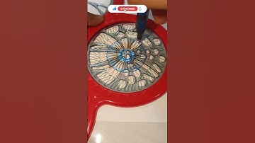 Simple Spirograph Design 37 #artandcraft #art #craft #design #spirograph #spirographdesign #artwork