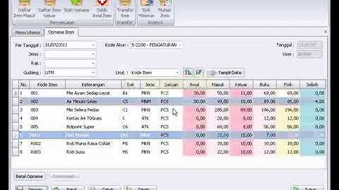19. Cara Penggunaan Stok Opname (Tutorial iPos 4.0)