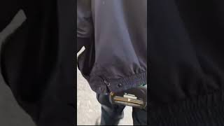 Never Seen A Cop Run From Someone Before 😳😭 #chicago #nyc #shorts