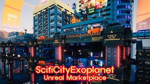 ScifiCity Exoplanet #unrealengine