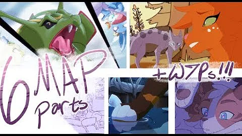 6 MAP parts + WIPs!!! Roxanne, Warrior, Pupa, Papercut, + More!