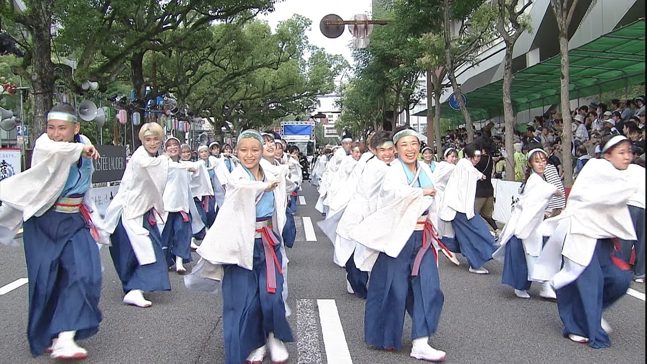 「京都チーム『櫻嵐洛』」第70回よさこい祭り