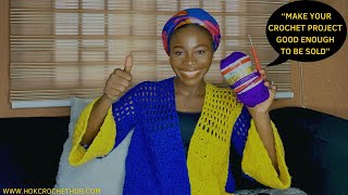 How to make a perfect crochet project for sale | selling your crochet items |crochet business tips screenshot 3