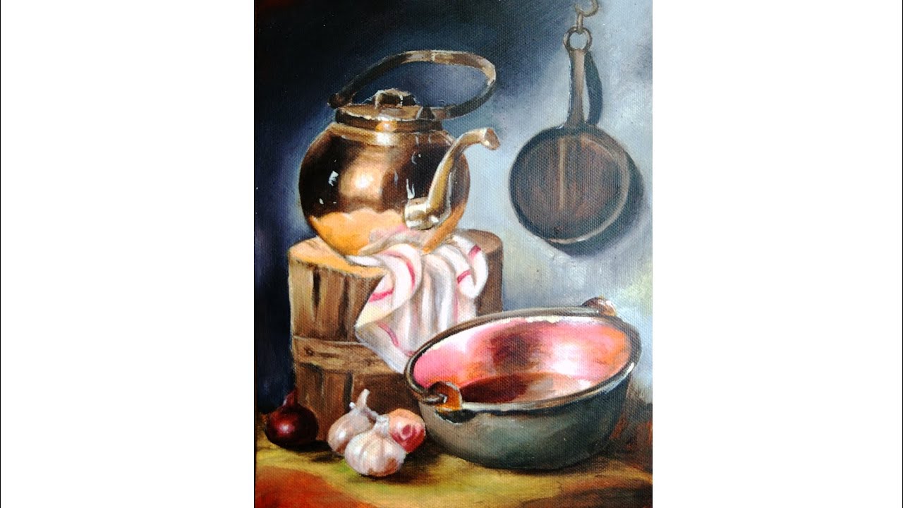 How to paint still life with acrylic step by step #howto #art #trending ...